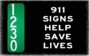 911 Signs Save Lives